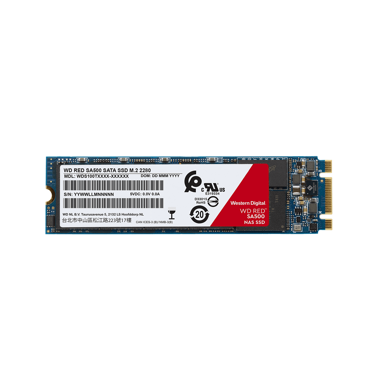 WD Red SA500/ 1TB/ SSD/ M.2 SATA/ 5R 