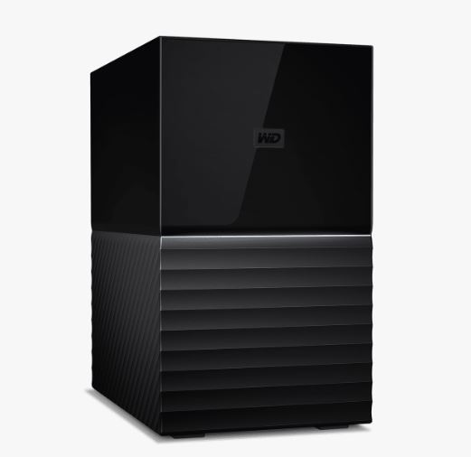 WD My Book Duo/ 28, 6TB/ HDD/ Externí/ 3.5"/ Černá/ 3R 