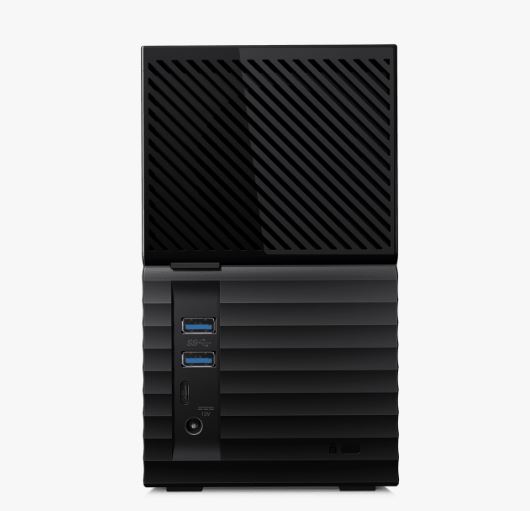 WD My Book Duo/ 28, 6TB/ HDD/ Externí/ 3.5"/ Černá/ 3R 