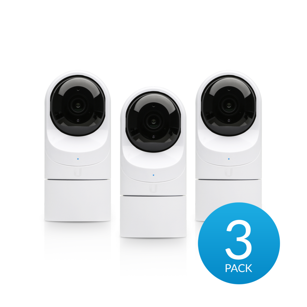 Ubiquiti UVC-G3-FLEX-3 - UniFi Video Camera G3 Flex, 3-pack