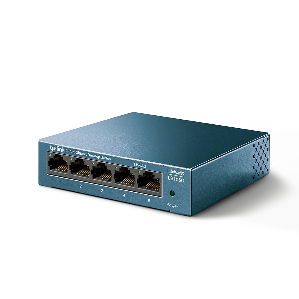 TP-Link LS105G 5x Gigabit Desktop Switch fanless 