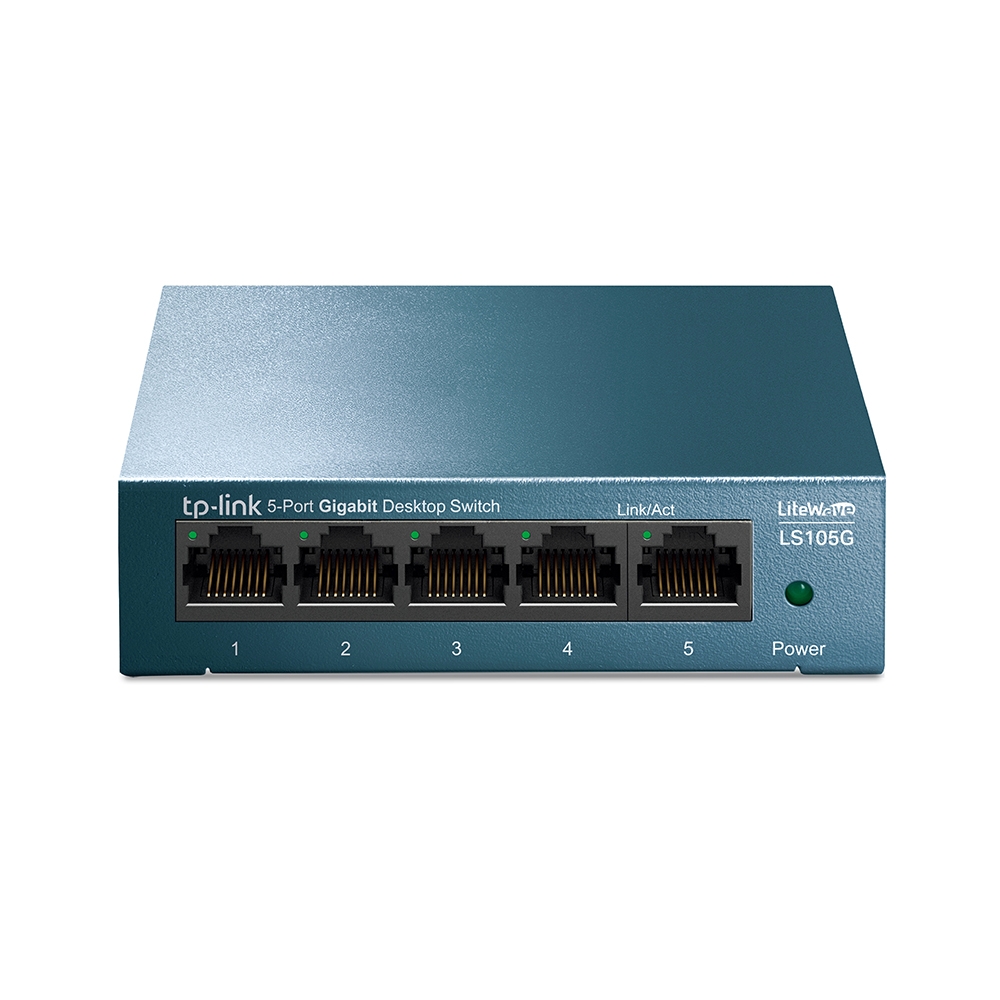 TP-Link LS105G 5x Gigabit Desktop Switch fanless