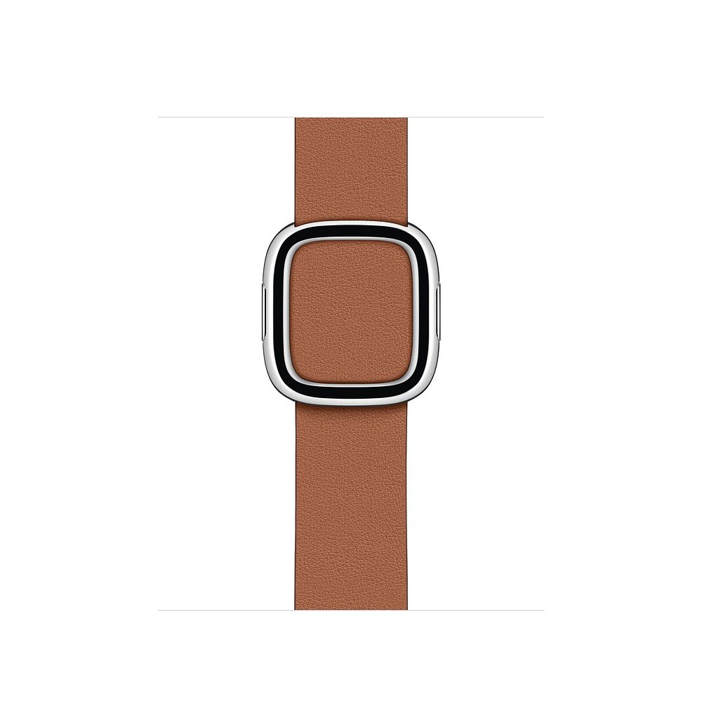 Watch Acc/ 40/ Saddle Brown Modern Buckle - Small