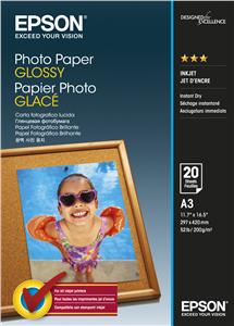 EPSON Photo Paper Glossy A3 20 hárkov