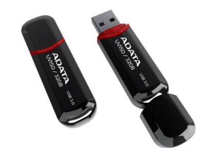 ADATA UV150/ 32GB/ USB 3.0/ USB-A/ Čierna
