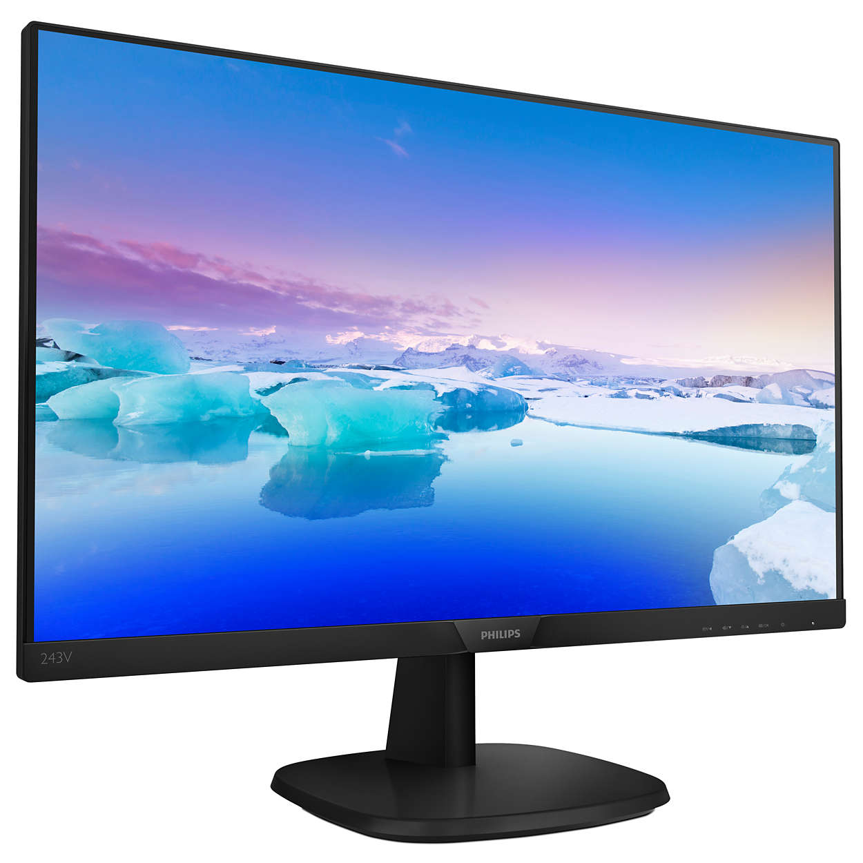 24" LED Philips 243V7QDSB-FHD, IPS, DVI, HDMI 