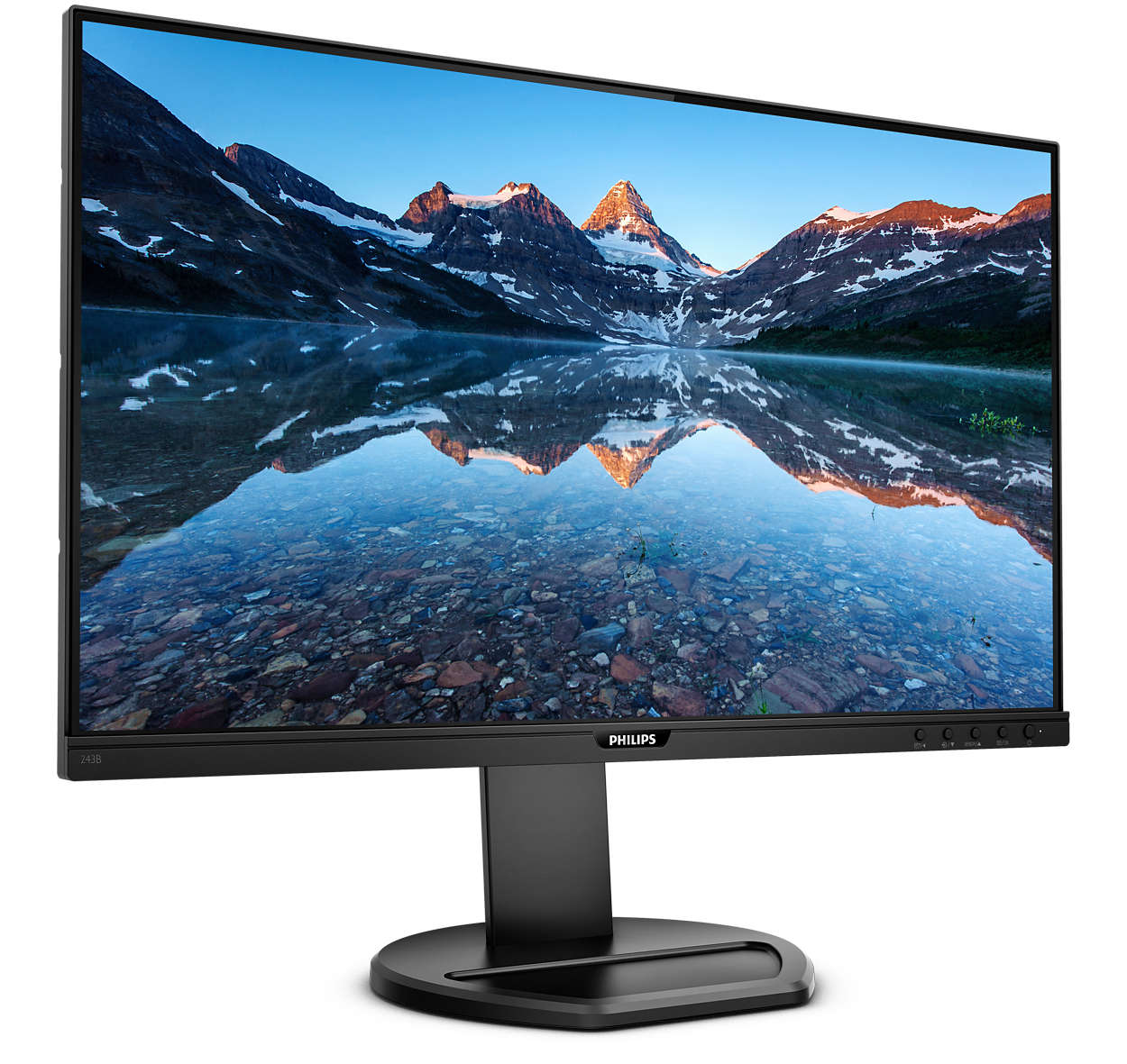 Philips/ 243B9/ 23, 8"/ IPS/ FHD/ 75Hz/ 4ms/ Black/ 3R 