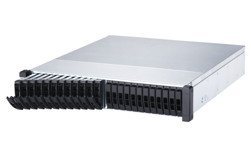 QNAP ES2486dc-2142IT-96G (8C/ Xeon D-2142IT/ 1, 9-3, 0GHz/ 96GBRAM/ 24xSAS/ 6xGbE/ 8xSFP+/ 4xUSB3.0/ 2xPCIe) 