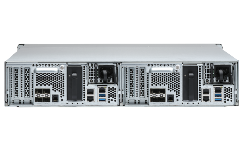 QNAP ES2486dc-2142IT-96G (8C/ Xeon D-2142IT/ 1, 9-3, 0GHz/ 96GBRAM/ 24xSAS/ 6xGbE/ 8xSFP+/ 4xUSB3.0/ 2xPCIe) 