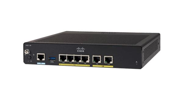 Cisco 927 VDSL2 ADSL2+ over POTs and 1GE SFP Sec Router