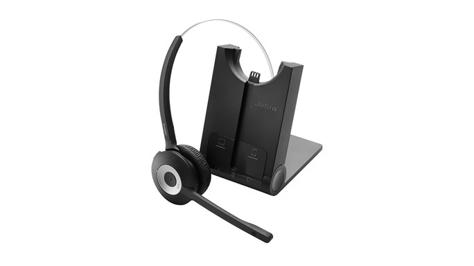 Jabra PRO 935/ Mono/ Drôt/ BT/ Bezdrôt/ Stand/ Čierna