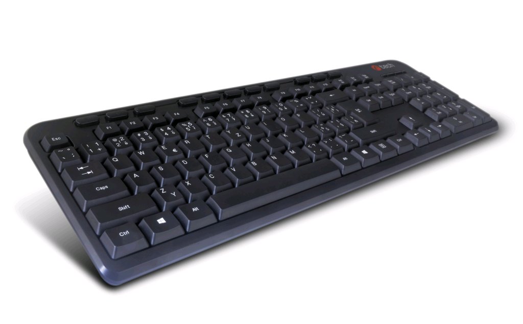 C-TECH KB-102M/ Drôtová USB/ CZ- SK layout/ Čierna