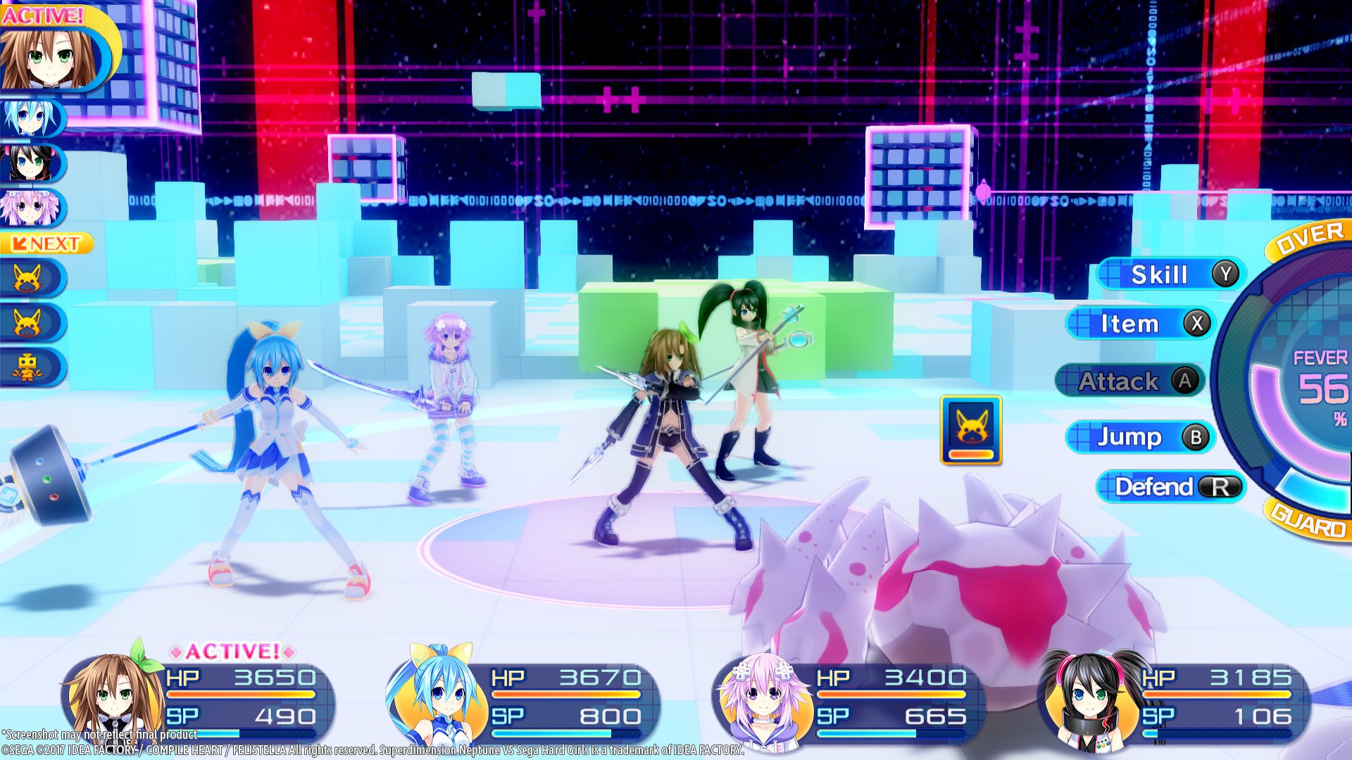 ESD Superdimension Neptune VS Sega Hard Girls 