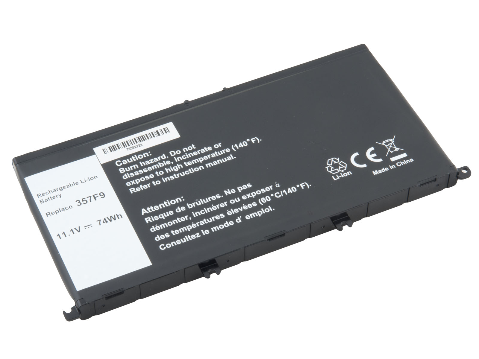 Baterie AVACOM pro Dell Inspiron 15 7559, 7557 Li-Ion 11, 1V 6660mAh 74Wh