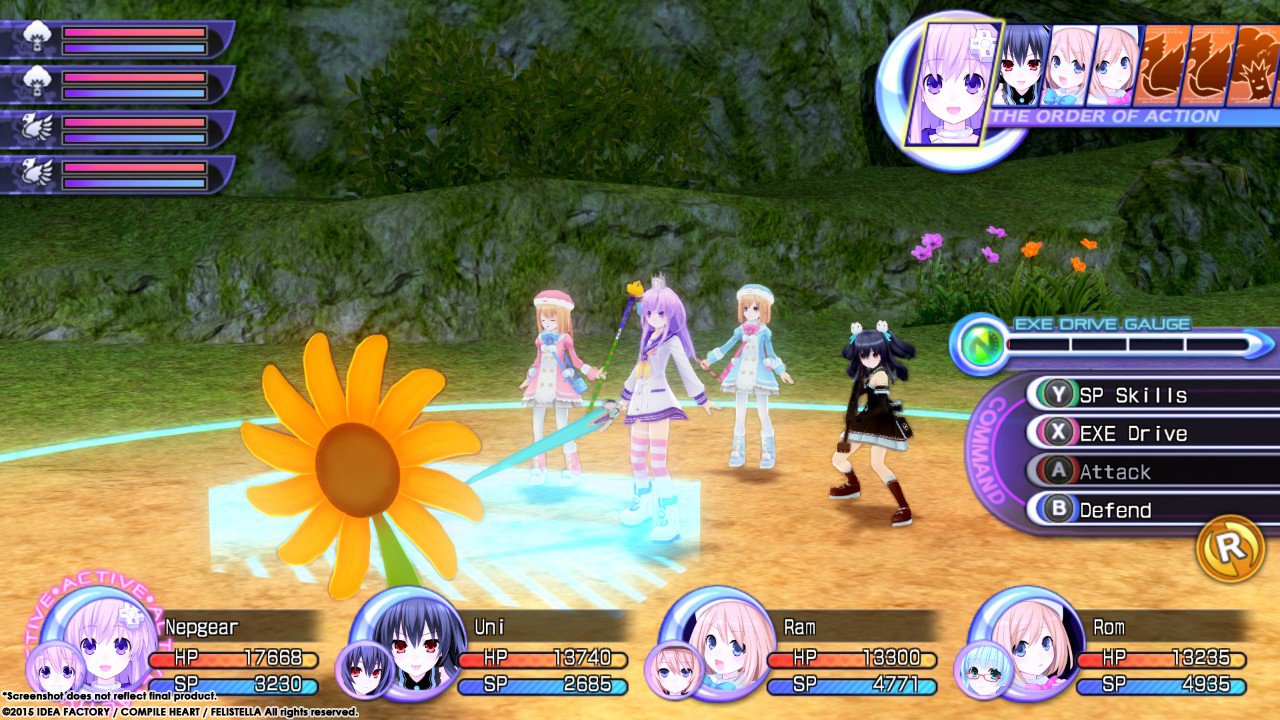 ESD Hyperdimension Neptunia Re Birth2 Sisters Gene 
