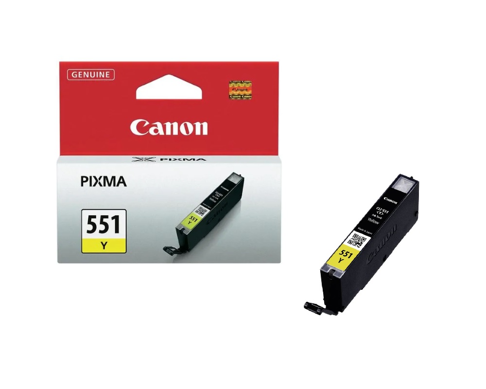 Canon CLI-551 Y, žltá