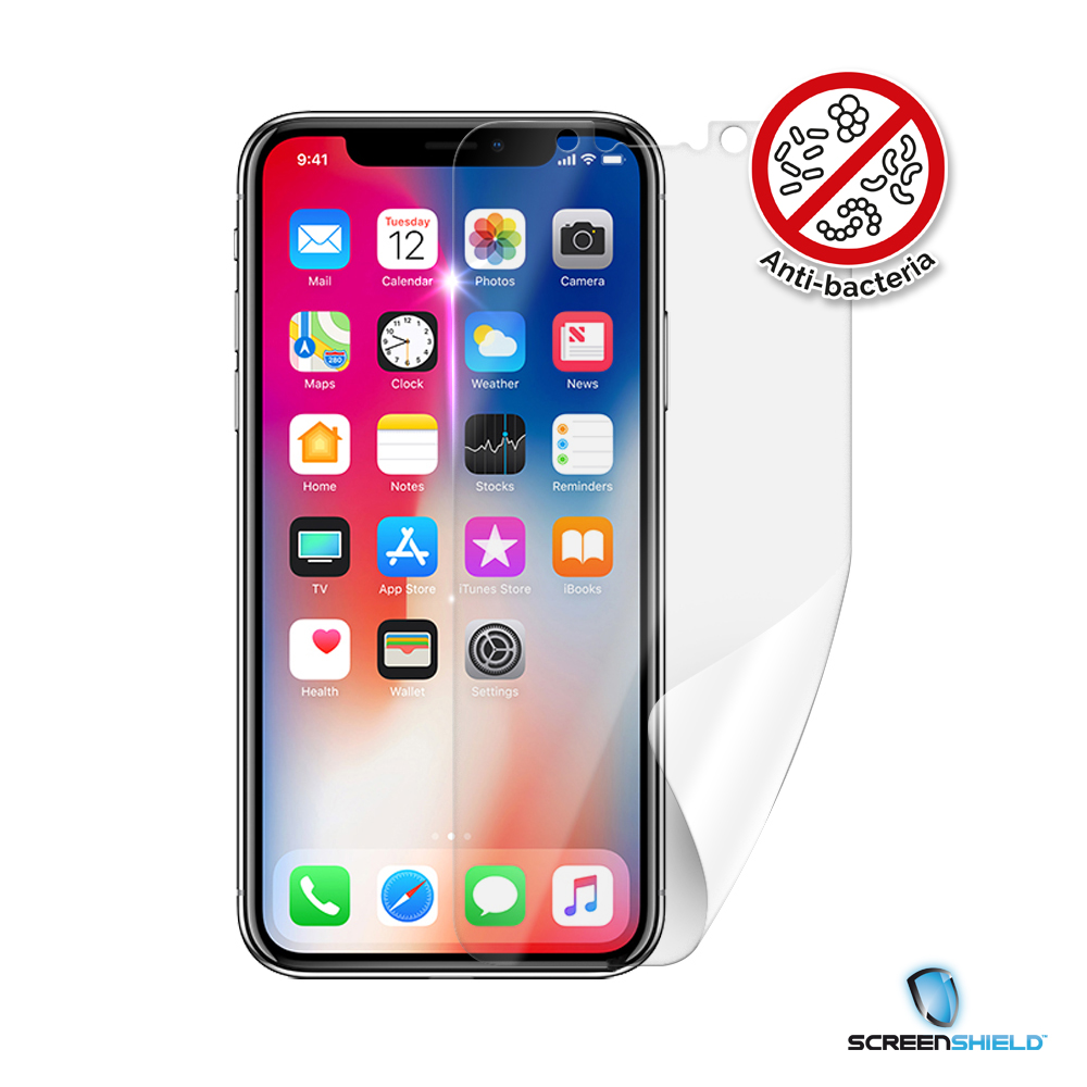 Screenshield Anti-Bacteria APPLE iPhone X fólia na displej