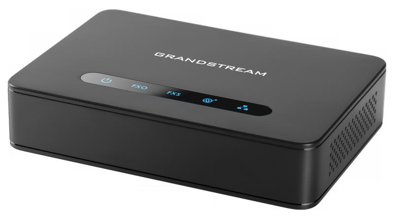 Grandstream HT813 1FXS, 1FXO ATA brána, 2 SIP úč, 2x100Mb LAN, NAT router, 3-way konf., provisioning 