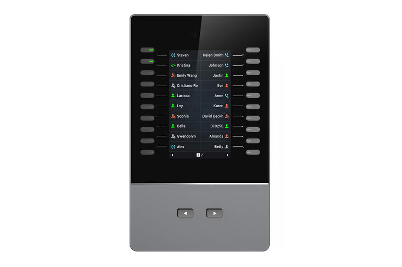 Grandstream GBX20 rozširujú modul, 4, 3