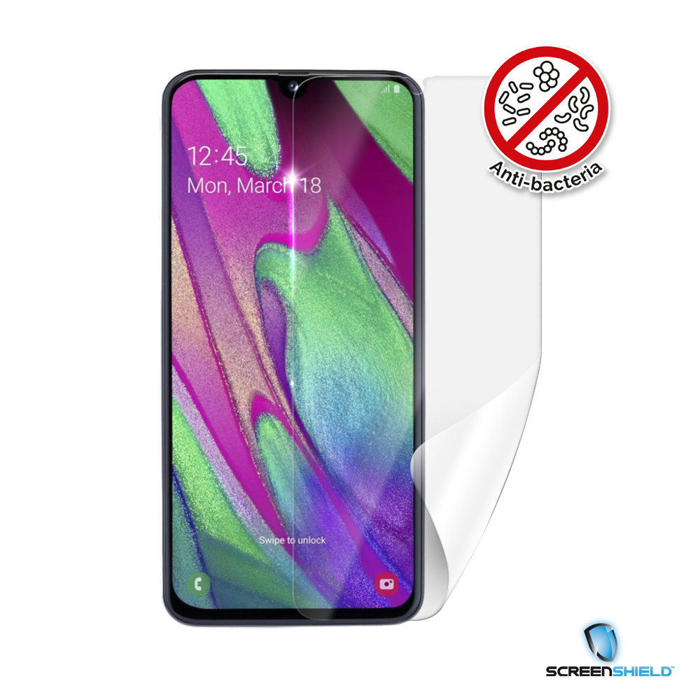 Screenshield Anti-Bacteria SAMSUNG A405 Galaxy A40 fólie na displej