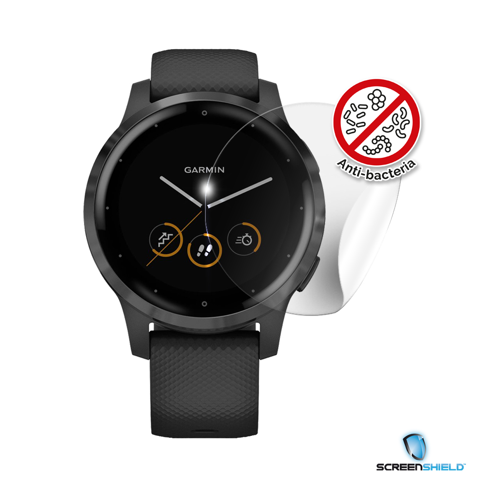 Screenshield Anti-Bacteria GARMIN Vivoactive 4S fólia na displej