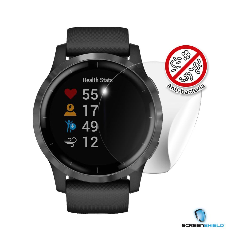 Screenshield Anti-Bacteria GARMIN Vivoactive 4 fólie na displej