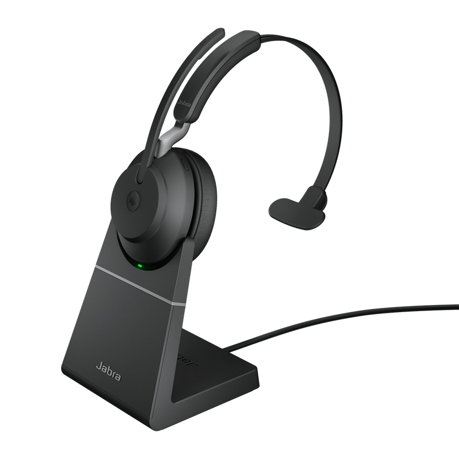 Jabra Evolve2 65/ Mono/ BT/ Bezdrať/ Stand/ Čierna