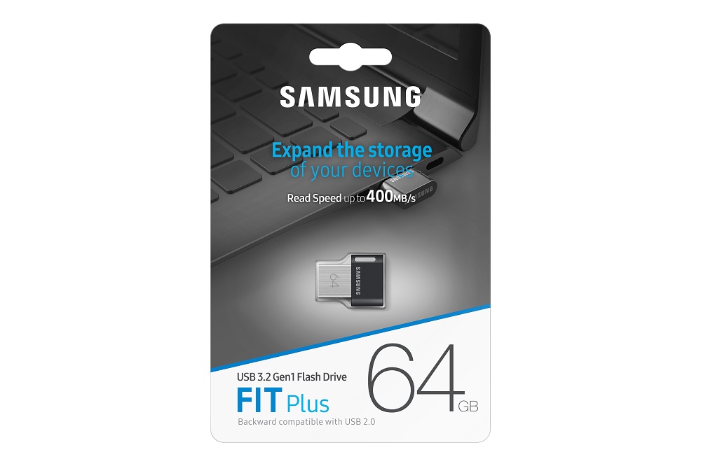 Samsung FIT Plus/ 64GB/ USB 3.2/ USB-A/ Titan Gray 