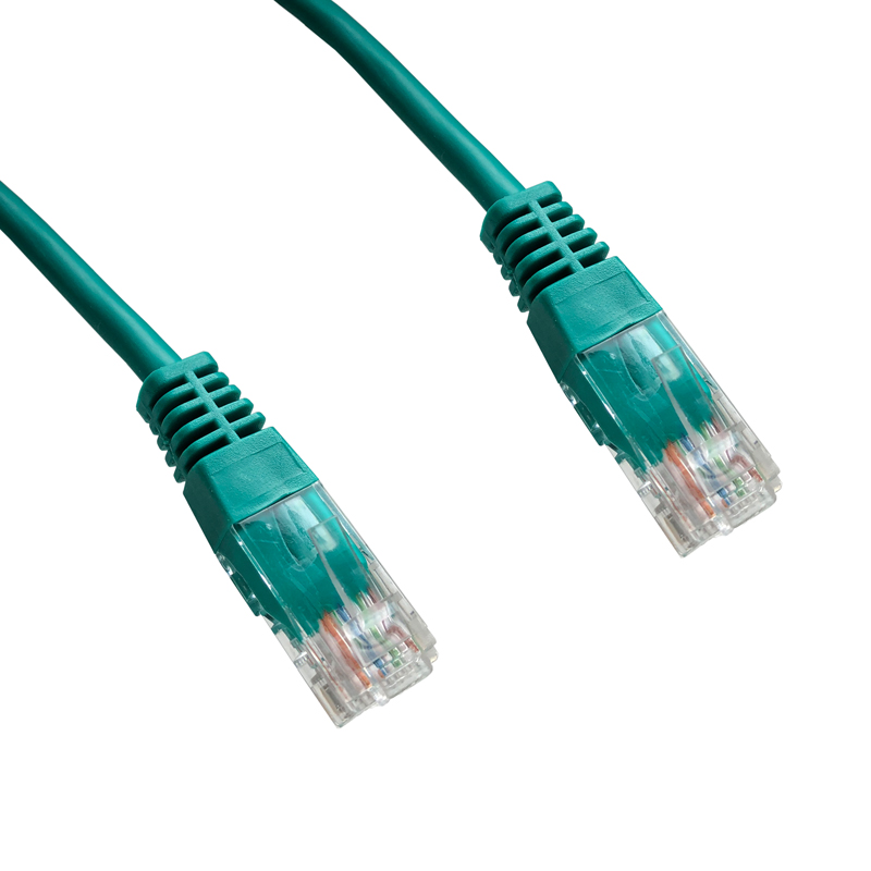 DATACOM patch cord UTP cat5e 0, 25 M zelený