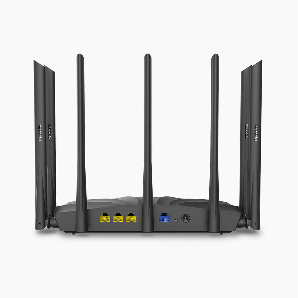 AC23 WiFi AC Router 2100Mb/ s, 1x GWAN, 3x GLAN, VPN, IPv6, 7x 6dBi, 4x4 MU-MIMO, CZ App AC2100 