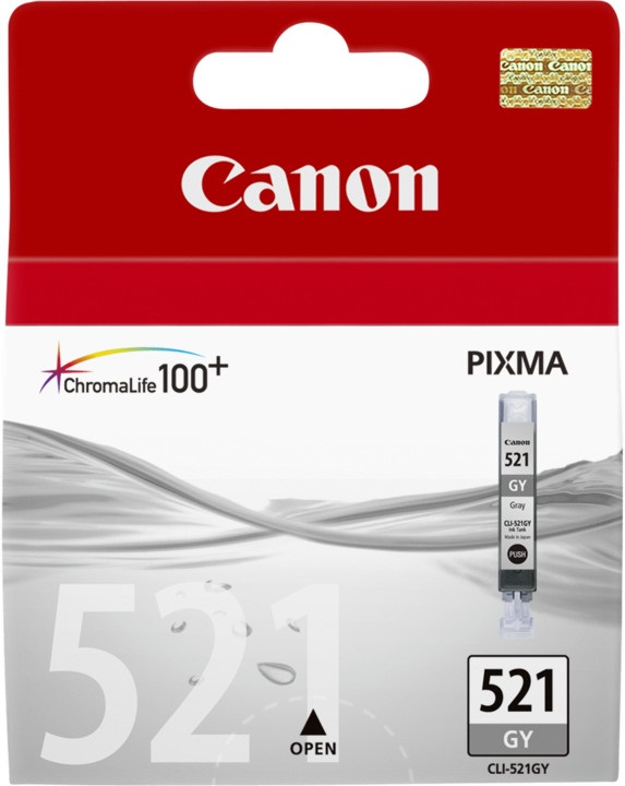 Canon CLI-521GY, sivý