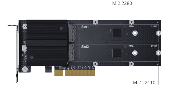 Synology Adaptér M.2 SSD M2D20 
