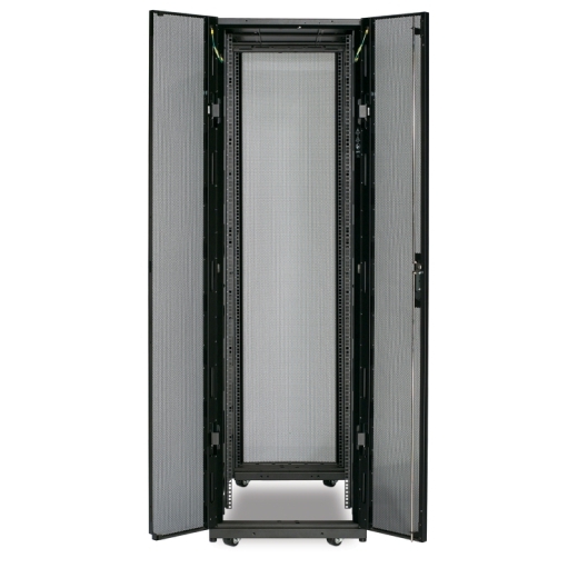 Netshelter SX 42U 600mm Wide x 1200mm Deep Enclosure Without Sides Black 