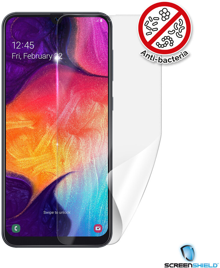 Screenshield Anti-Bacteria SAMSUNG A505 Galaxy A50 fólie na displej