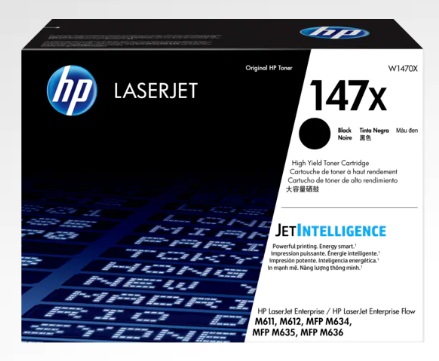 HP 147X LaserJet čierna tonerová kazeta, W1470X