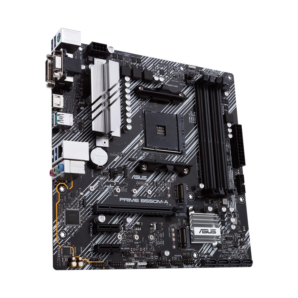 ASUS PRIME B550M-A, AM4, 4xDDR4, mATX