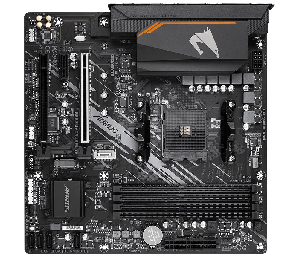 GIGABYTE B550 AORUS ELITE/ AM4/ mATX 