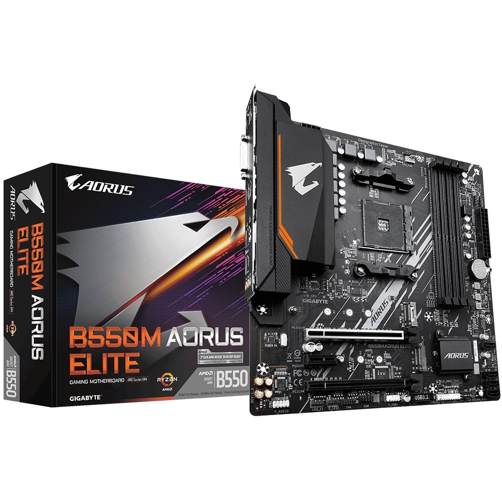 GIGABYTE B550 AORUS ELITE/ AM4/ mATX 