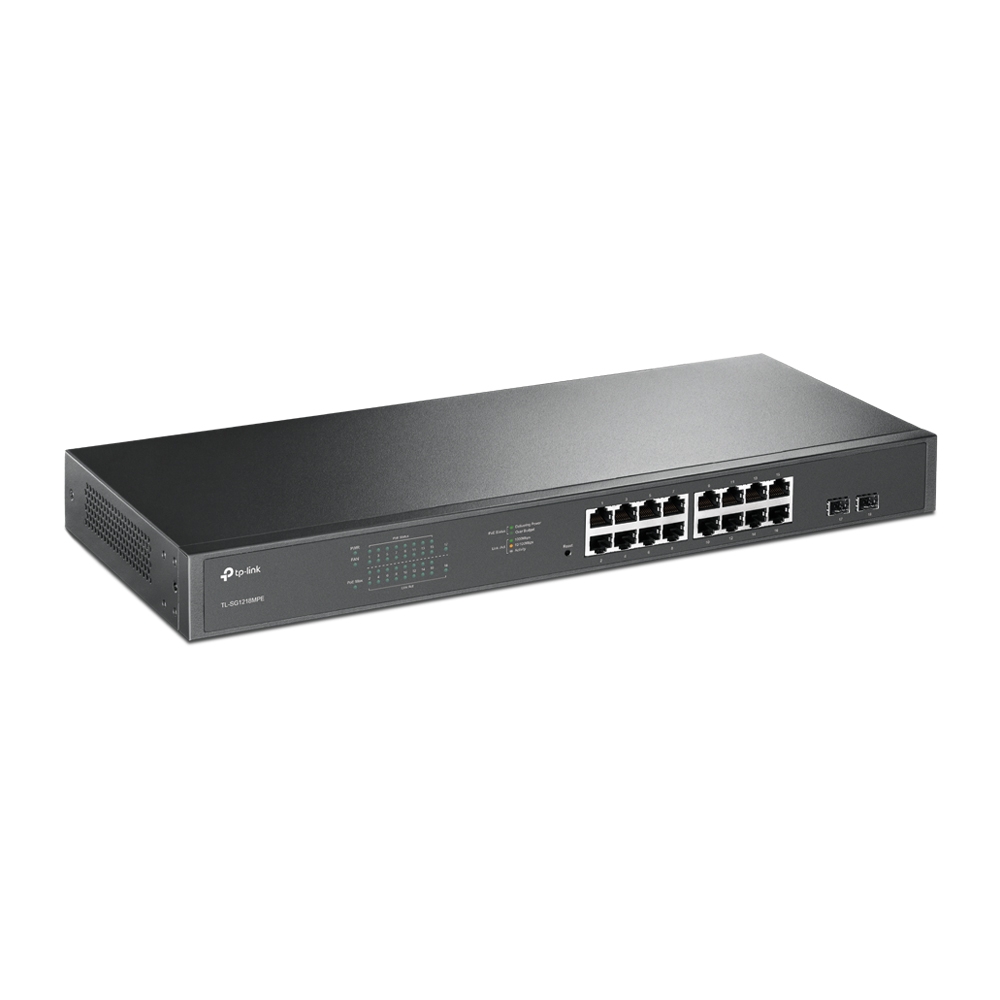 TP-Link TL-SG1218MPE 16xGb 2xSFP smart switch 250W POE+ 