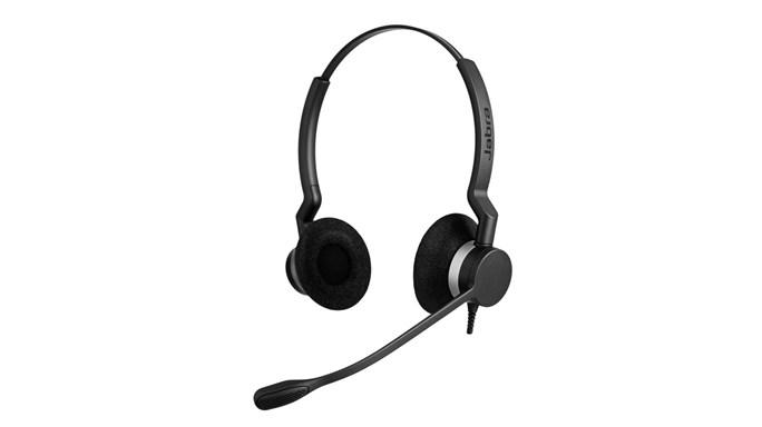 Jabra BIZ 2300/ Stereo/ USB/ Drôt/ Čierna