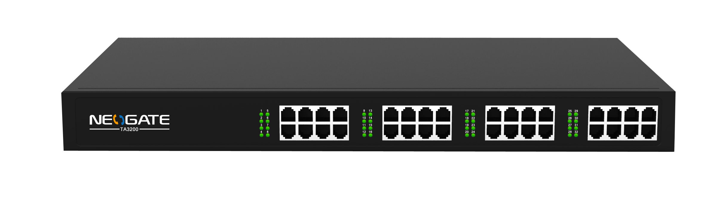 Yeastar NeoGate TA3200 IP FXS brána, 32xFXS, 2xRJ21, 1xLAN, rack