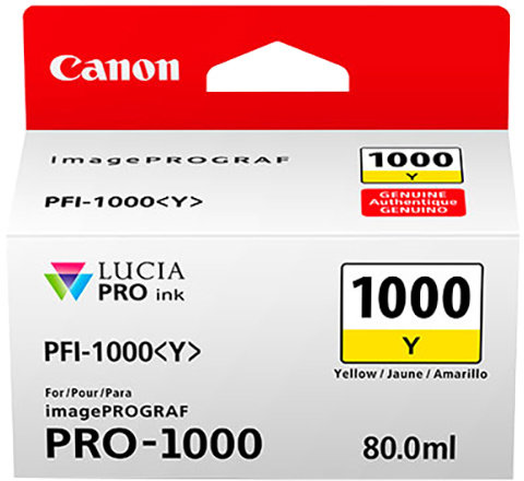 Canon PFI-1000 Y, žltý