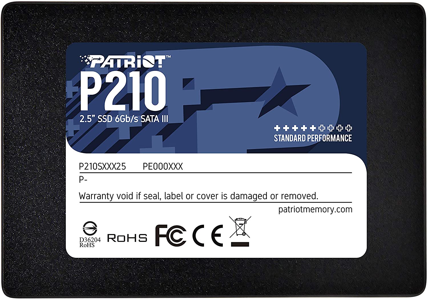 PATRIOT P210/ 1TB/ SSD/ 2.5