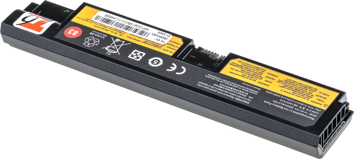 Batéria T6 Power Lenovo ThinkPad E570, E575, E570c, 2600mAh, 38Wh, 4cell 