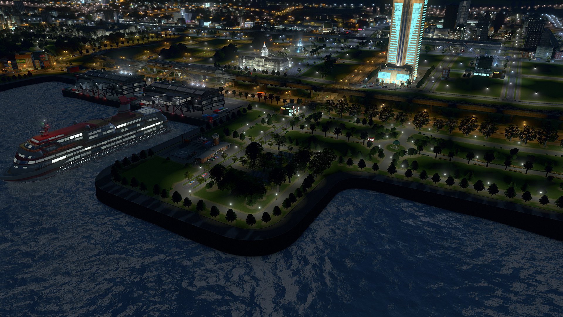 ESD Cities Skylines Sunset Harbor 