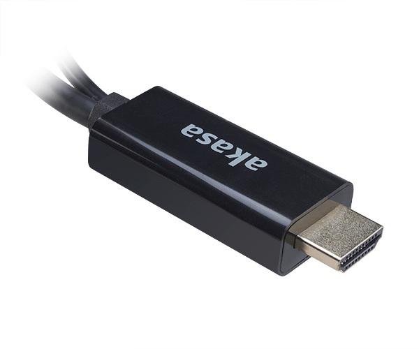 AKASA - HDMI na DP kábel 