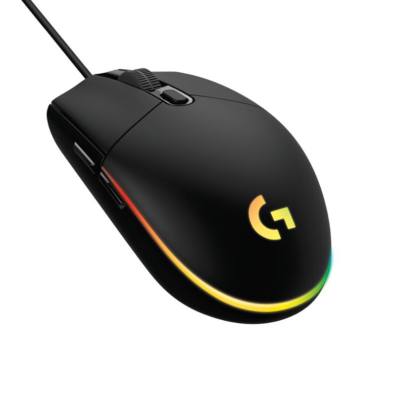 Logitech G203 Gen2/ Herná/ Optická/ Pre pravákov/ 8 000 DPI/ Drôtová USB/ Čierna