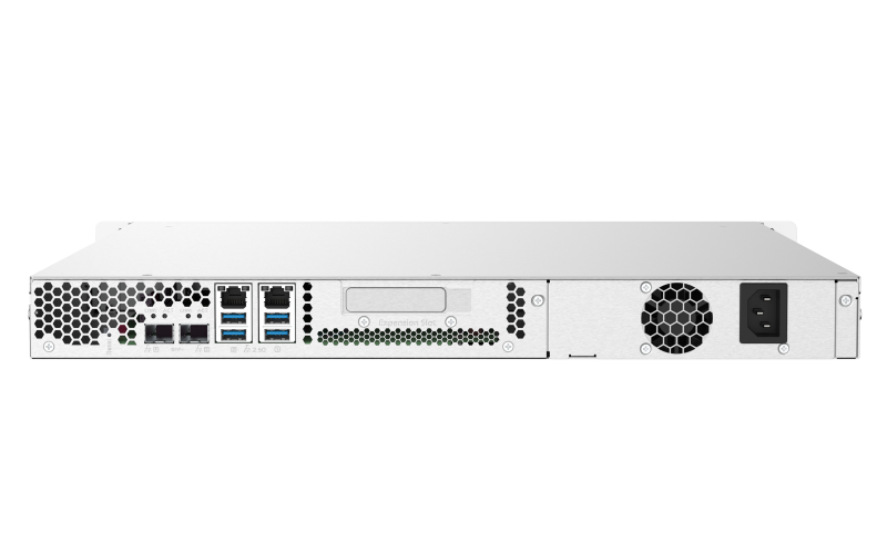 QNAP TS-432PXU-2G (1, 7GHz / 2GB RAM / 4x SATA / 2x 2, 5GbE / 2x 10GbE SFP+ / 1x PCIe / 4x USB 3.2) 