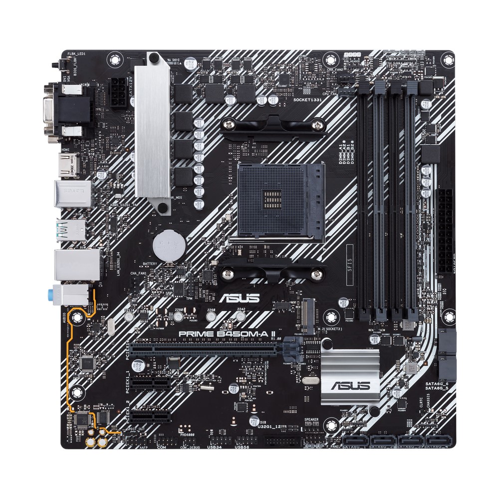 ASUS PRIME B450M-A II/ AM4/ mATX 