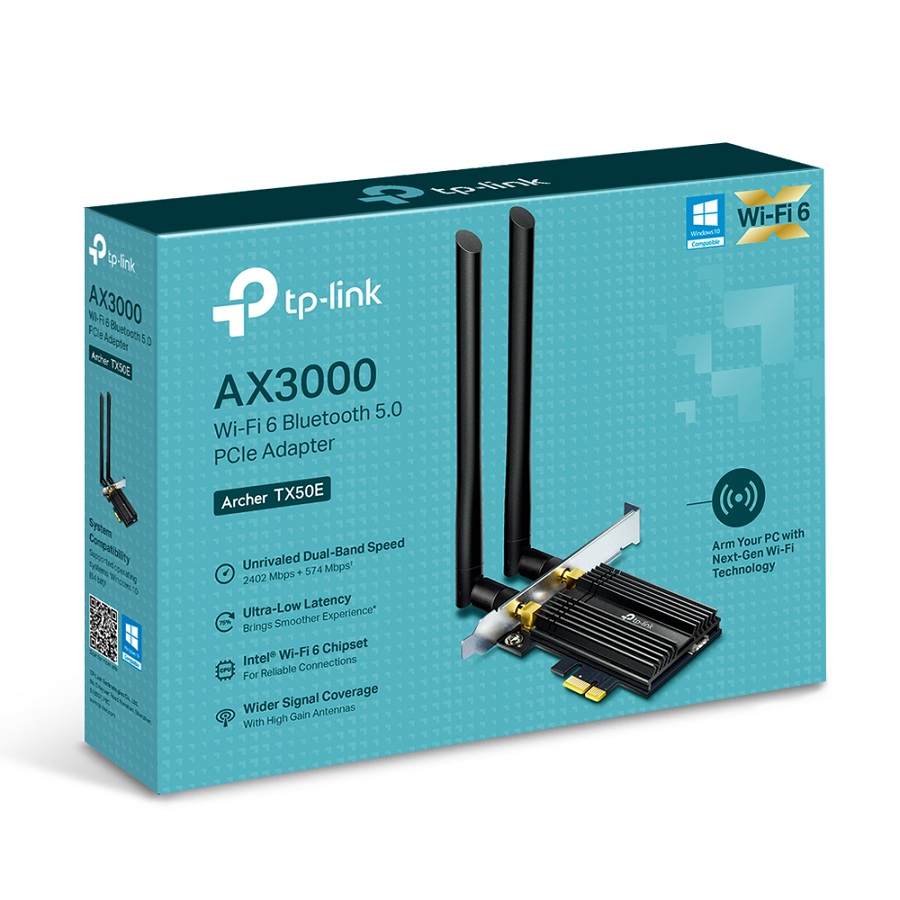 TP-Link Archer TX50 AX3000 PCI Express 